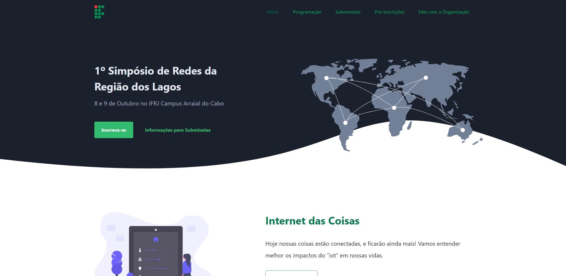 Imagem do projeto Simpósio de Redes do IFRJ